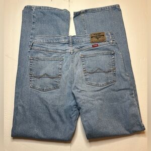Wrangler Women Relaxed Boot Cut Light Wash Jeans 30x32